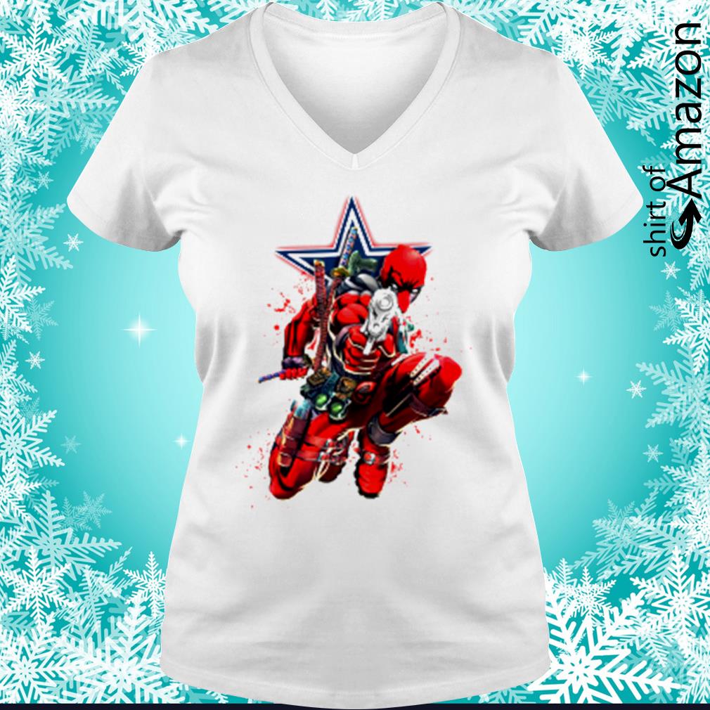 Dallas Cowboys Women's Hoodie Deadpool - Dallas Cowboys Home