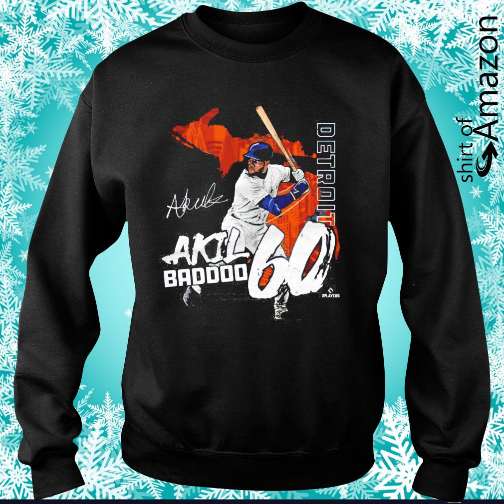 Detroit baseball Akil Baddoo signature shirt - T-Shirt AT Fashion LLC