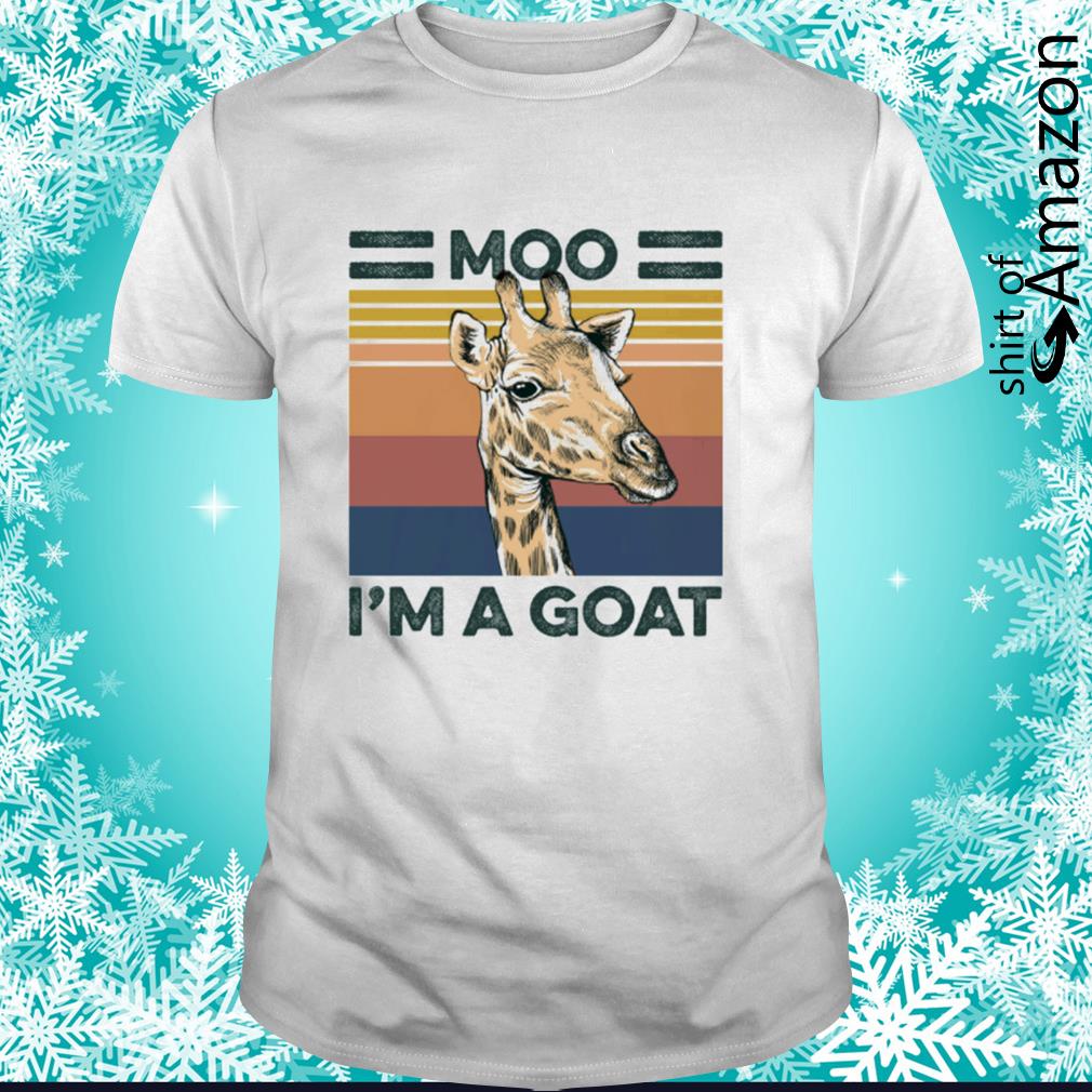 moo im a goat t shirt