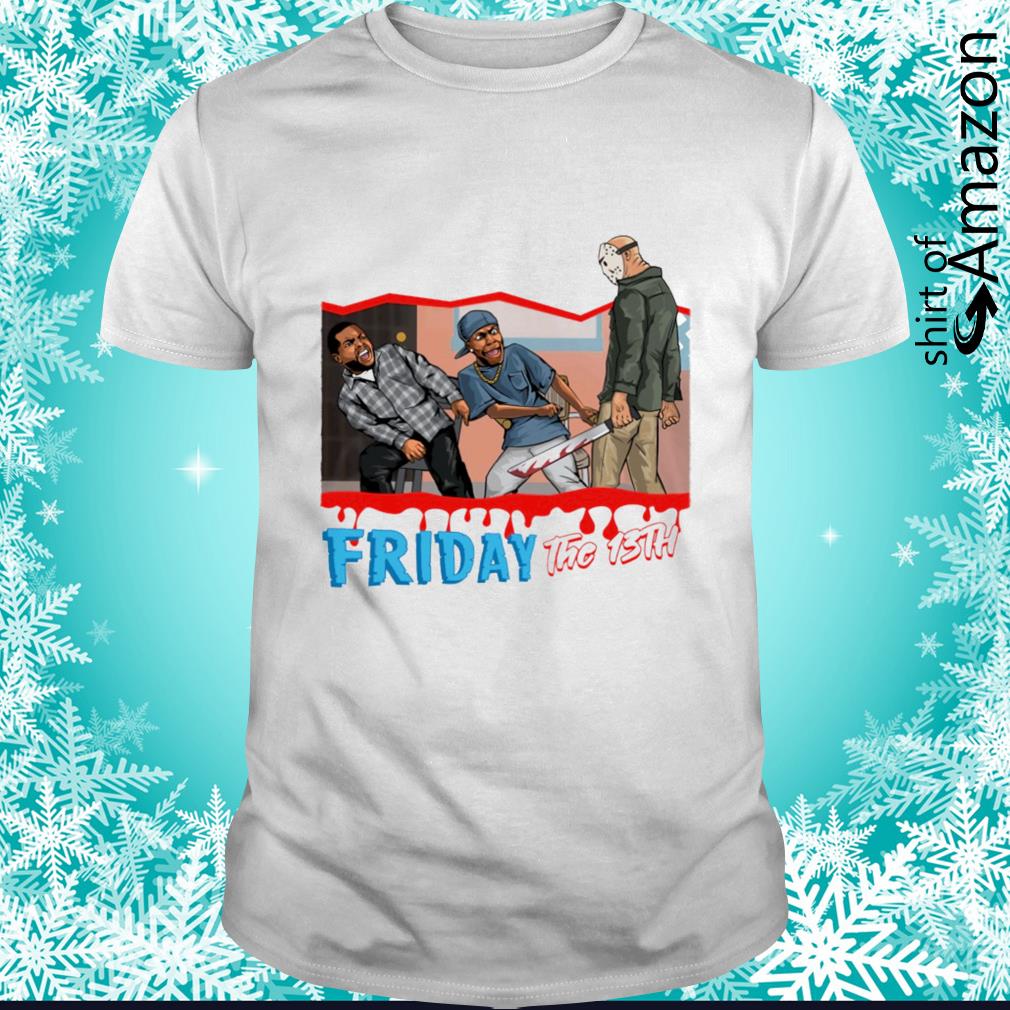 Jason Voorhees Ice Cube and Chris Tucker Friday the 13th shirt - T