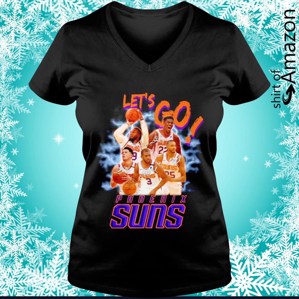 Let S Go Phoenix Suns Signature Players Shirt T Shirt At Fashion Llc