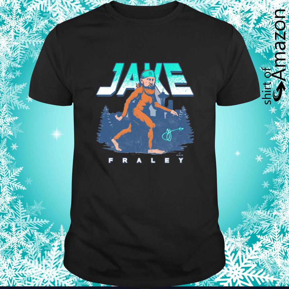 Jake Fraley x Bigfoot Seattle Mariners signature shirt - T-Shirt