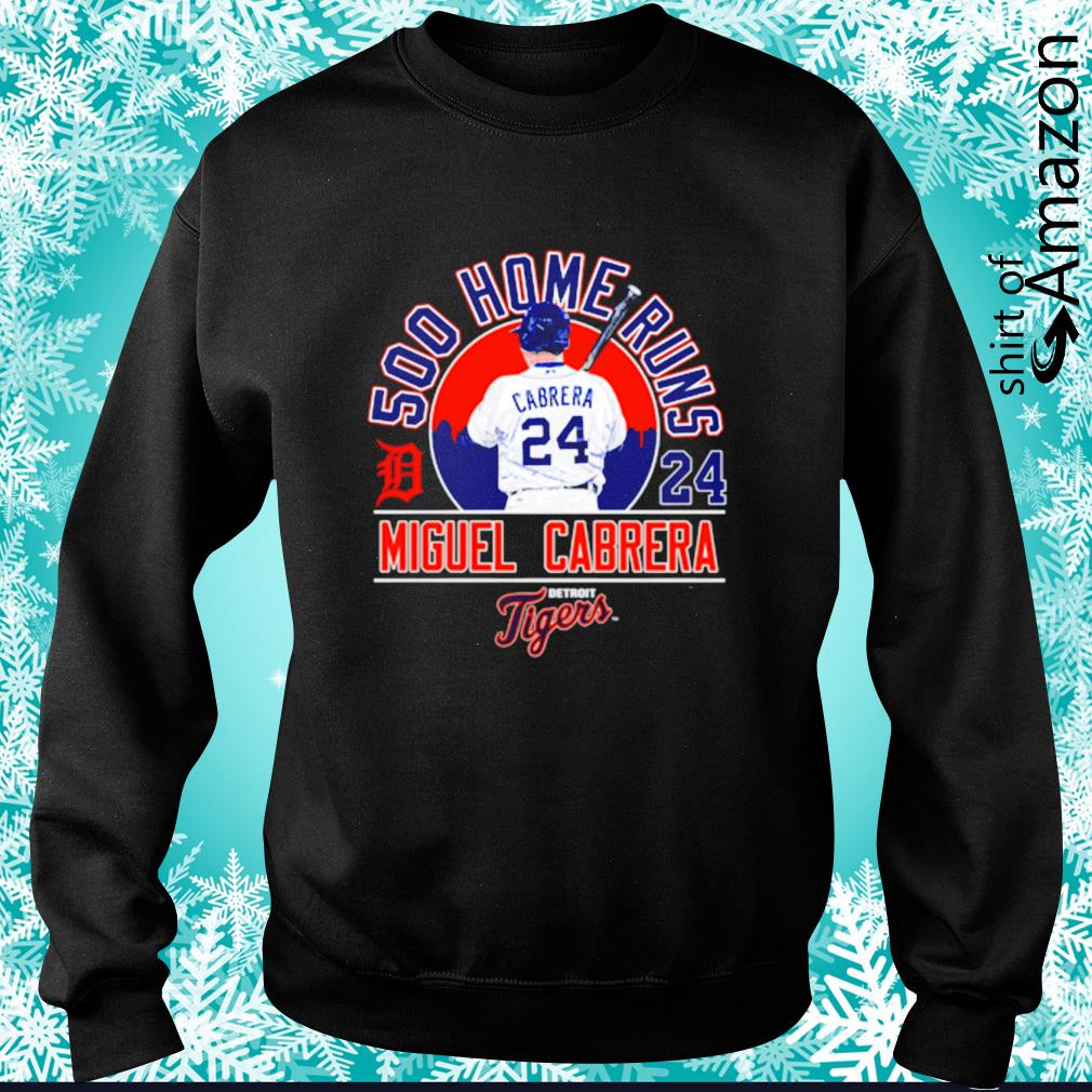 Miguel Cabrera 500 Home runs Detroit Tigers t-shirt - T-Shirt AT Fashion LLC