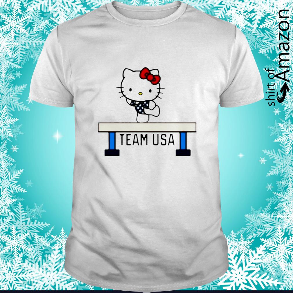 Team Usa X Hello Kitty Gymnastics Shirt T Shirt At Fashion Llc