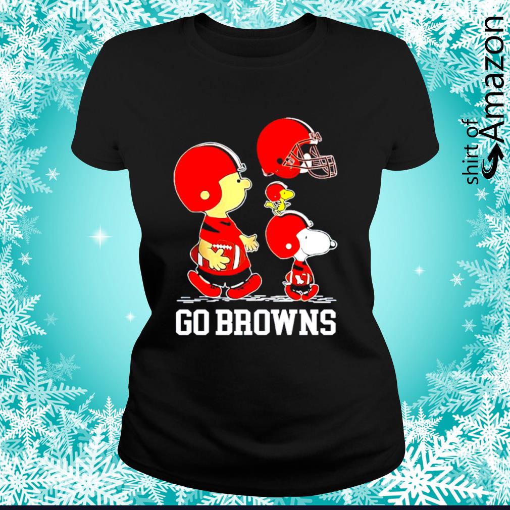 Cleveland Browns Peanuts Characters Go Browns shirt, hoodie