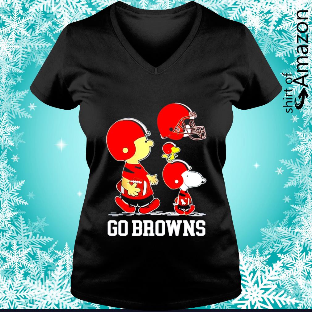 Cleveland Browns Peanuts Characters Go Browns shirt, hoodie