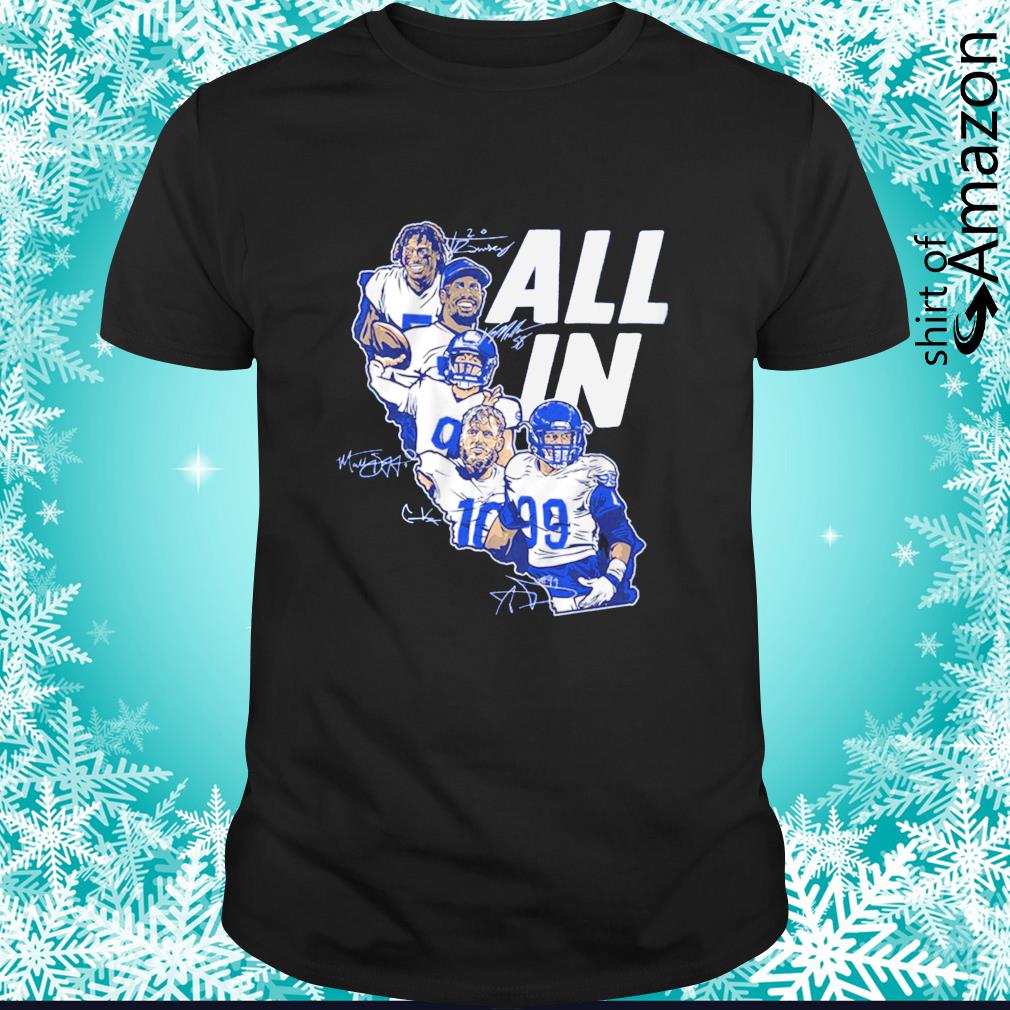 Aaron Donald Matthew Stafford Cooper Kupp and Jalen Ramsey T Shirt