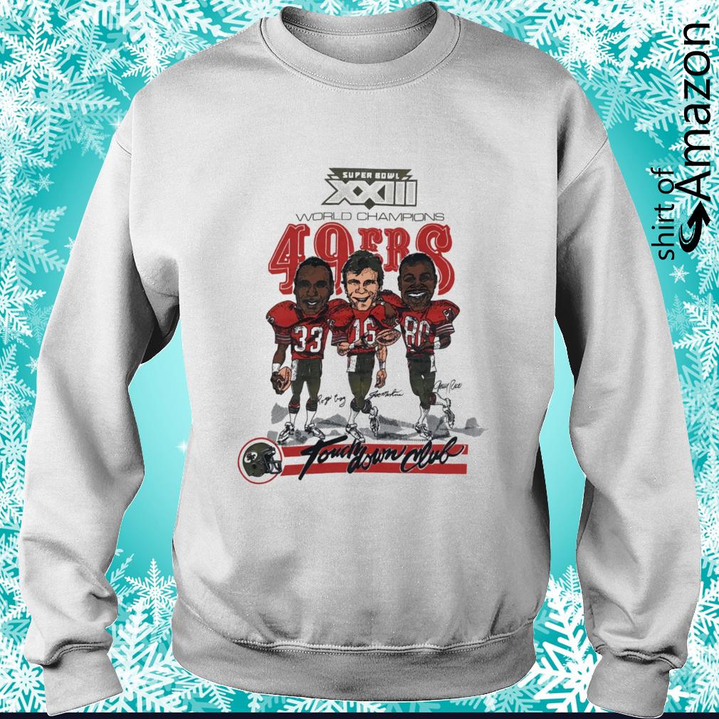 San Francisco 49ers Legends team signatures shirt, hoodie, sweater and  v-neck t-shirt