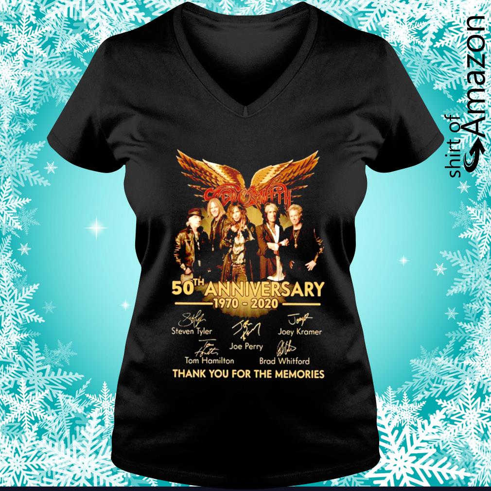 aerosmith 50th anniversary shirt