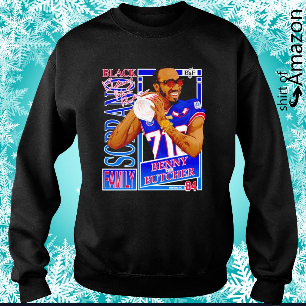 Benny The Butcher X Buffalo Bills Benny The Butcher X Buffalo Bills Shirt,  hoodie, sweater, long sleeve and tank top