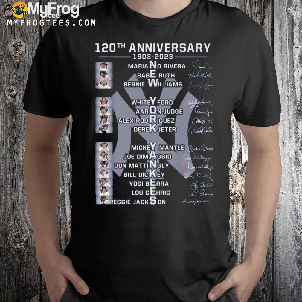 120th Anniversary New York Yankees T-Shirt