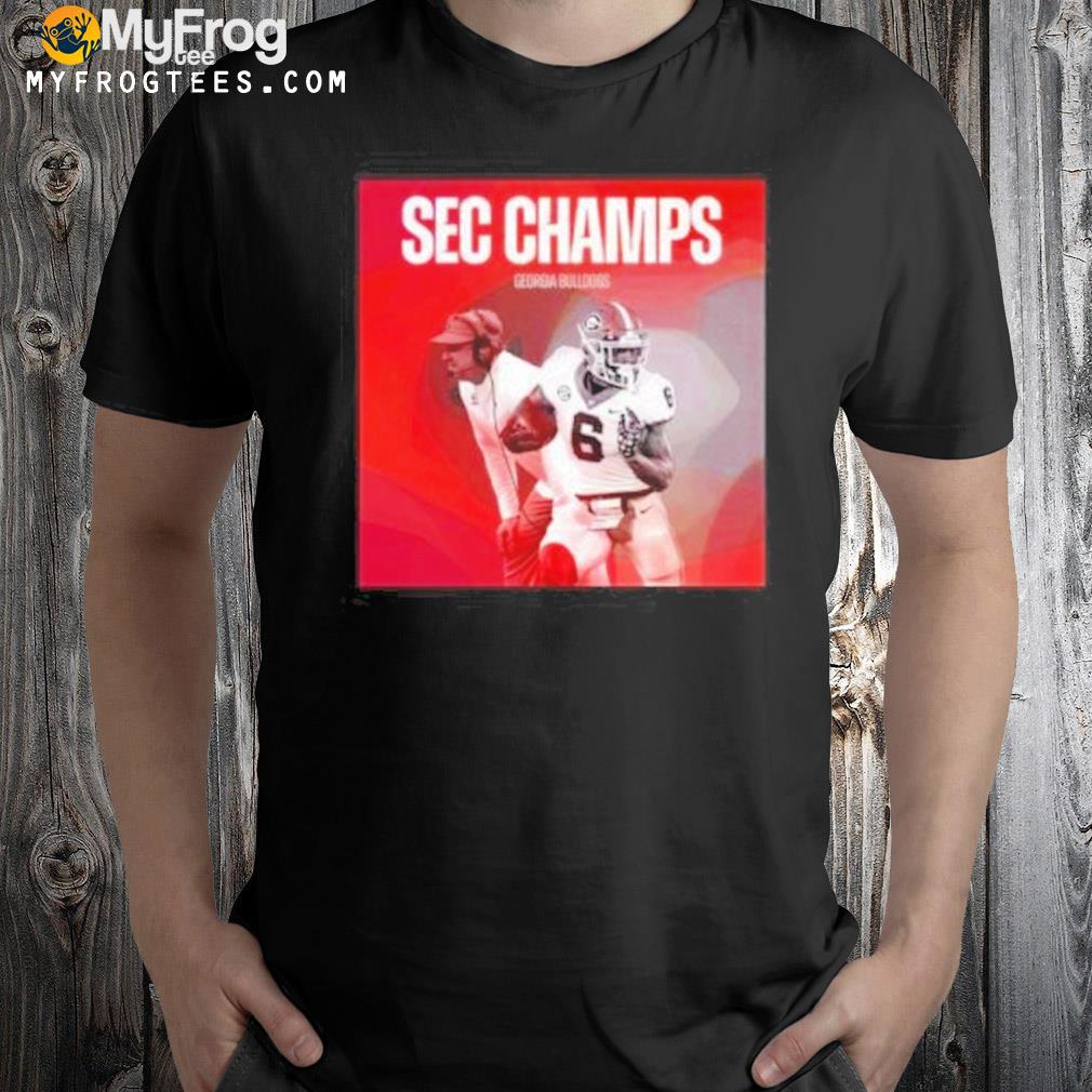 2022 sec champions Georgia Bulldogs shirt