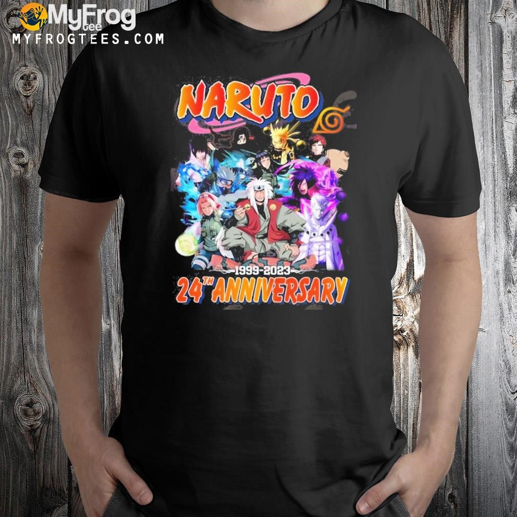 24th Anniversary 1999 – 2023 Naruto Unisex T-Shirt
