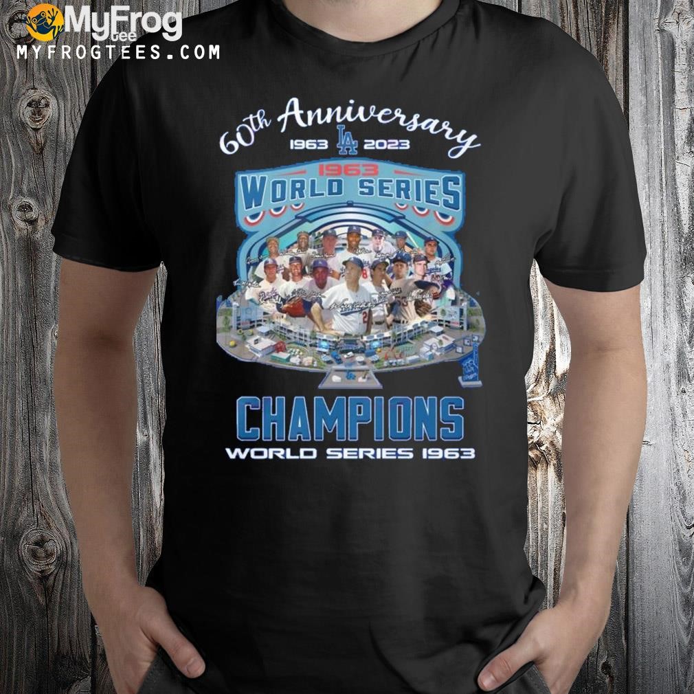 60th Anniversary 1963 – 2023 IA World Series Champions World Series 1963 T-Shirt
