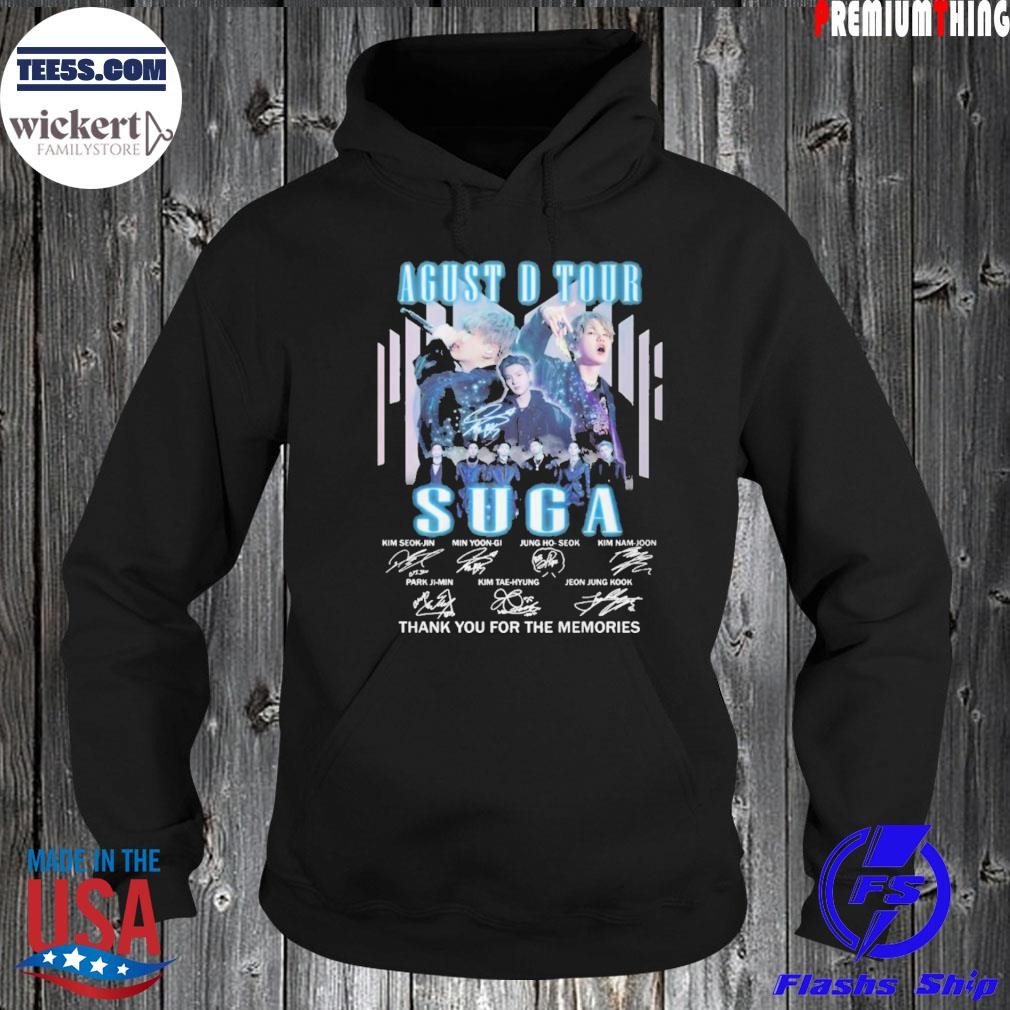 Agust d tour suga thank you for the memories signatures shirt Hoodie.jpg