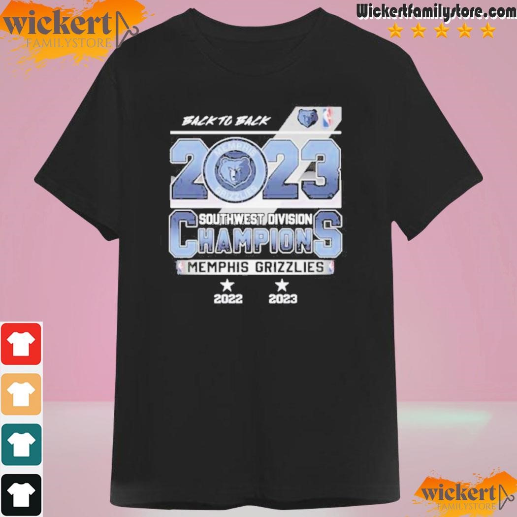 Back To Back Memphis Grizzlies South West Division Champions 2022-2023 shirt