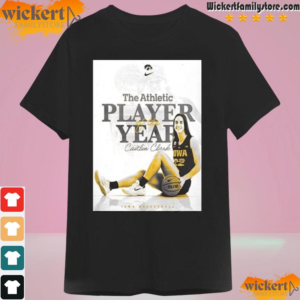 Caitlin clark is the athletic wbb player of the year shirt