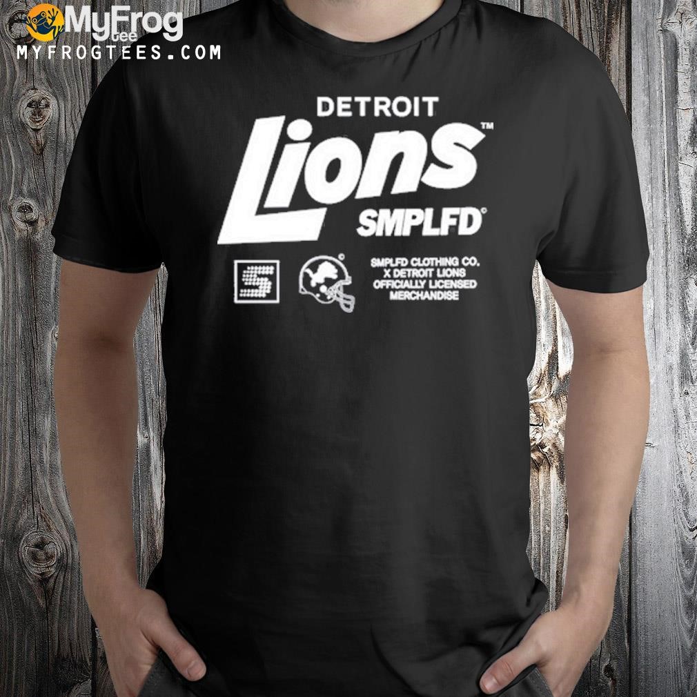 Cam sutton wearing detroit lions smplfd shirt