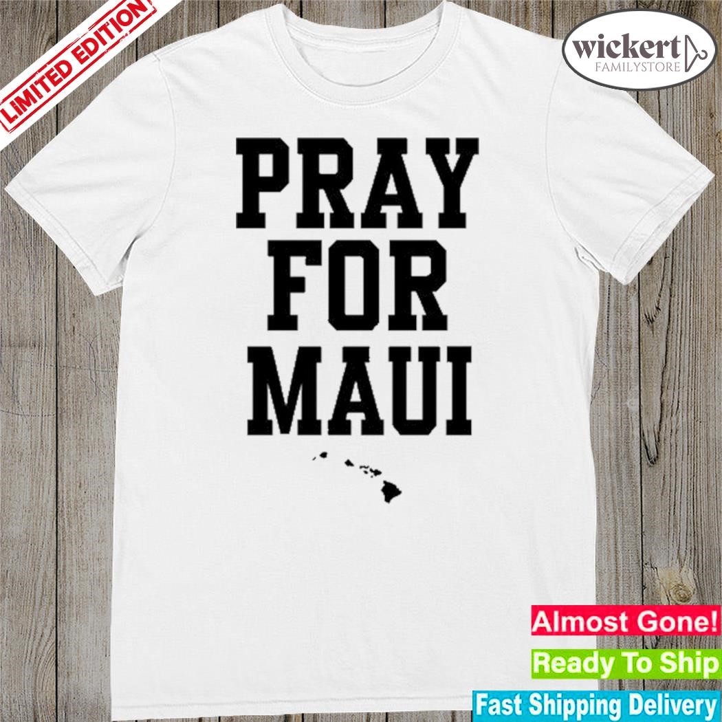 Cameron Wolfe Pray For Maui T-Shirt