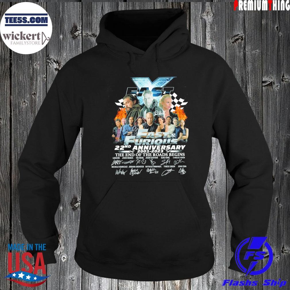 Fast And Furious 22nd Anniversary Signatures Shirt Hoodie.jpg