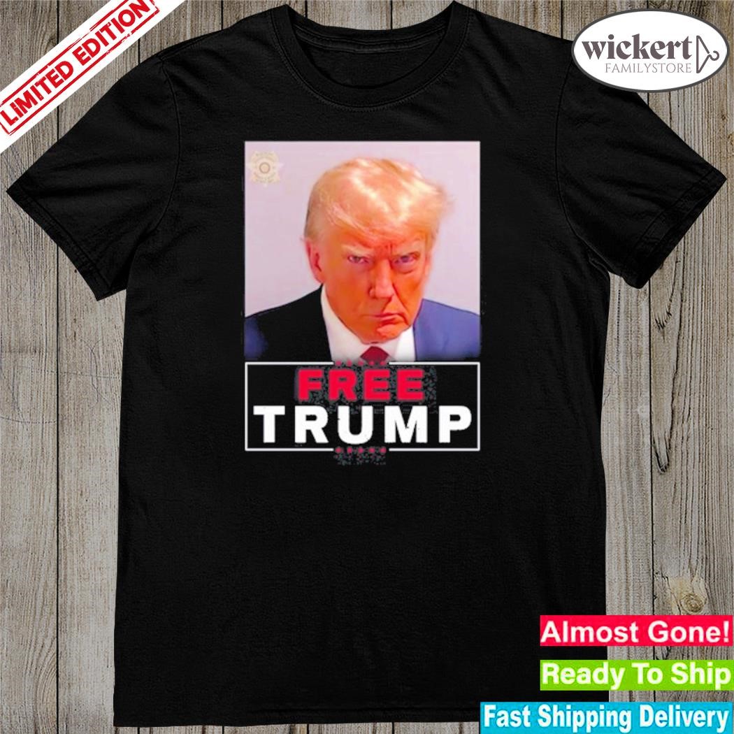 Free Donald Trump shot shirt