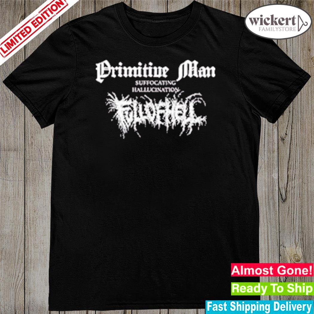 Full of Hell & Primitive Man Bludgeon T-shirt