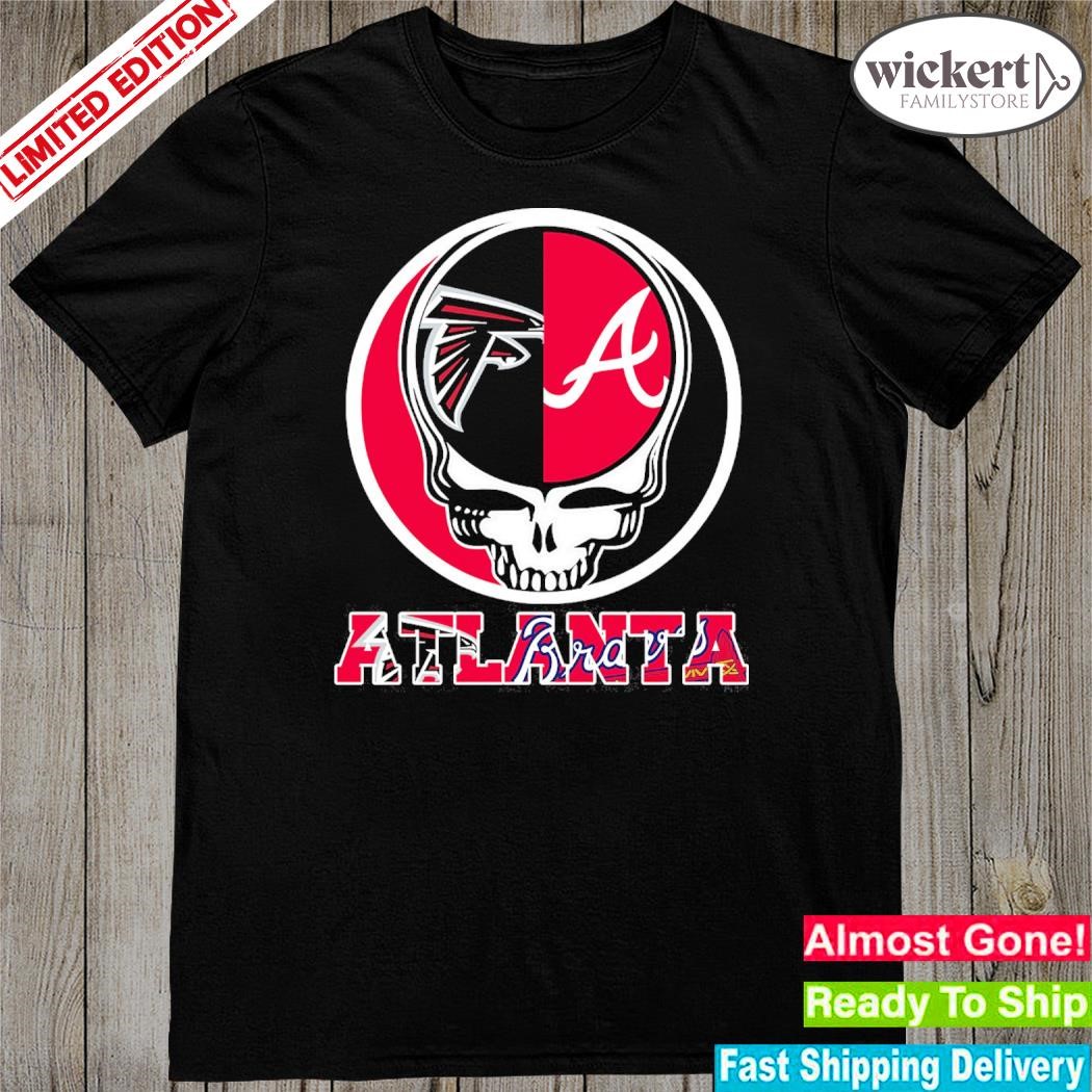 Grateful dead Skull Atlanta logo shirt