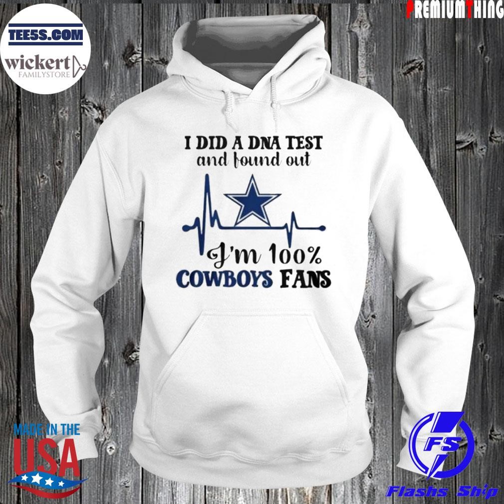 Heartbeat I did a DNA test and found out I'm 100 Dallas Cowboys fans shirt Hoodie.jpg
