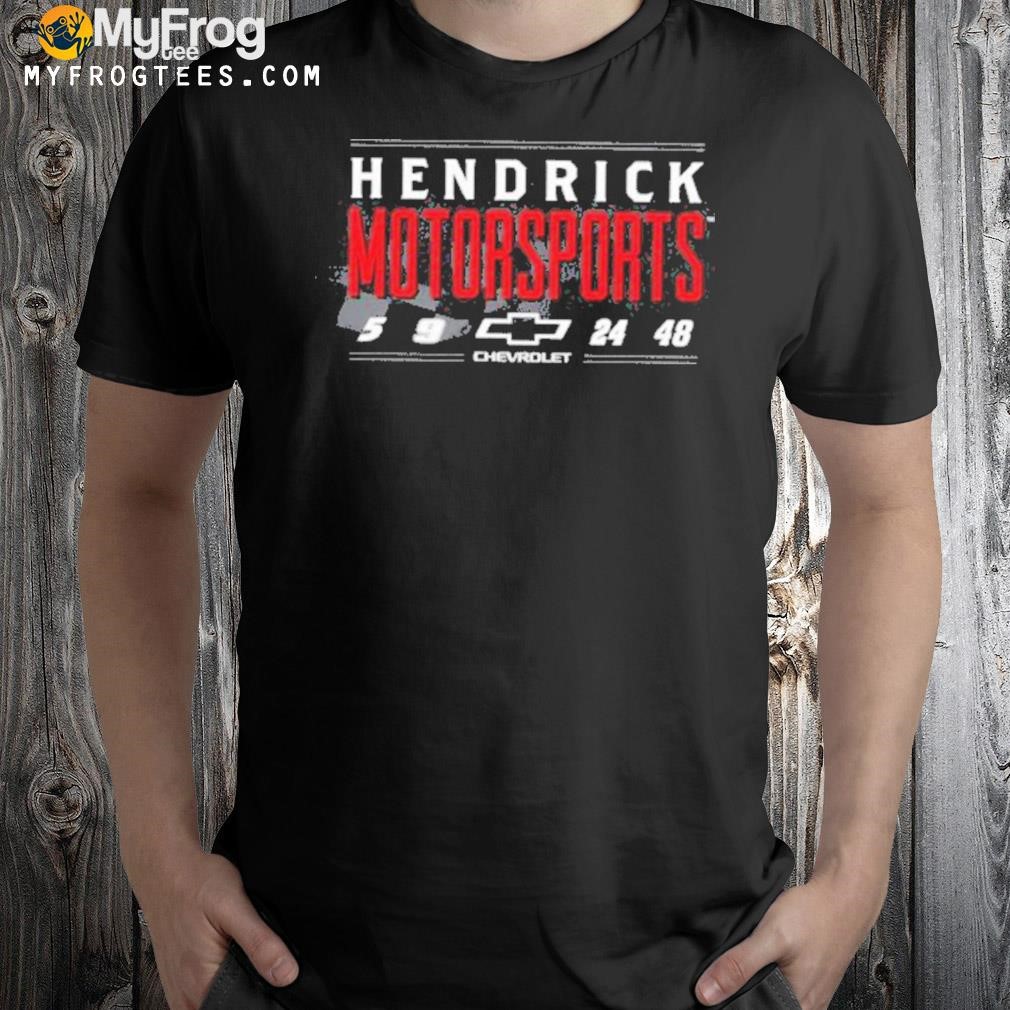 Hendrick motorsports 2023 chevrolet checkered flag shirt