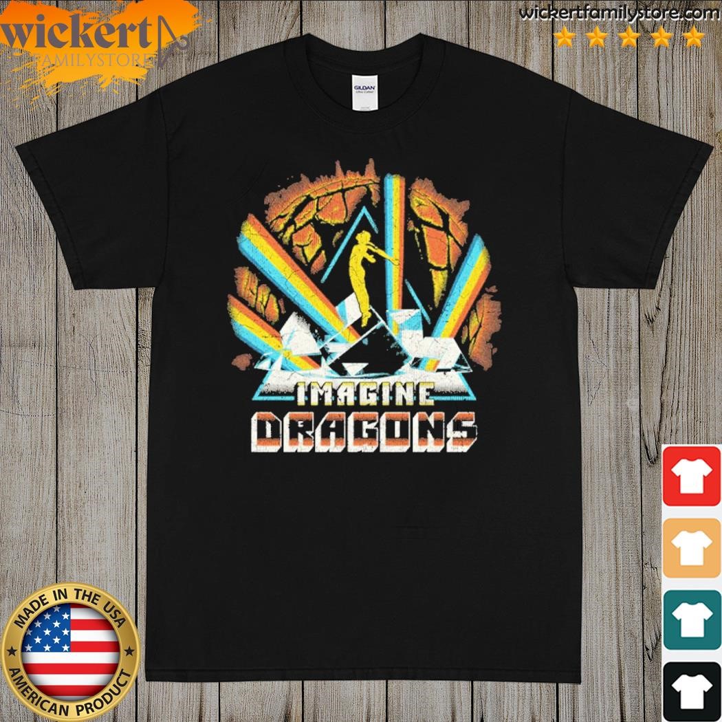 Imagine dragons vintage graphic shirt