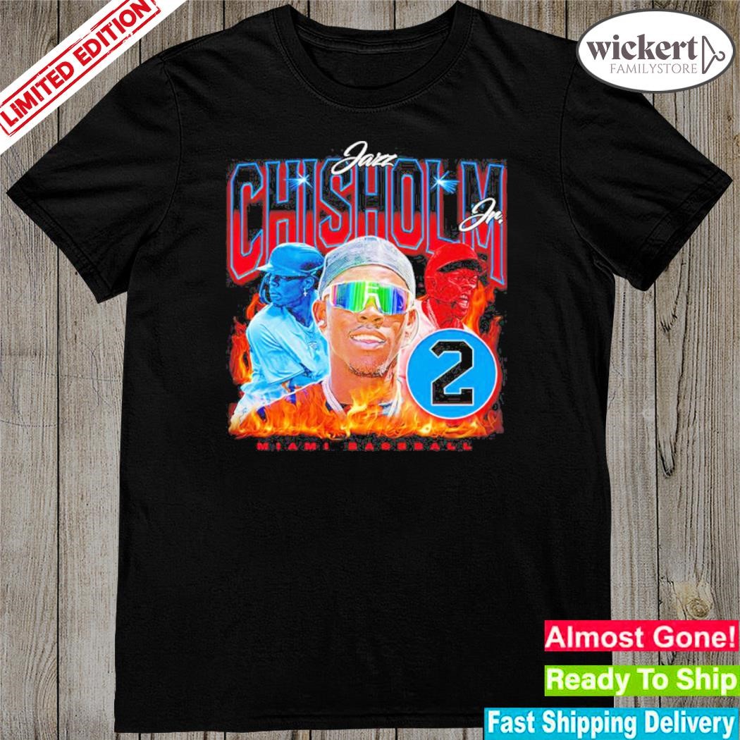 Jazz chisholm miamI baseball retro shirt
