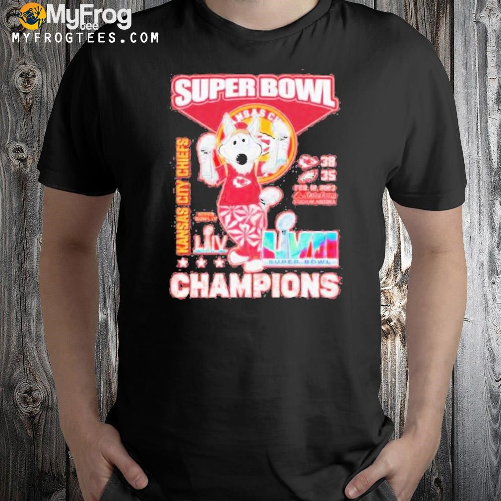 Kansas City Chiefs Kc Wolf Super Bowl Champions 2023 Shirt