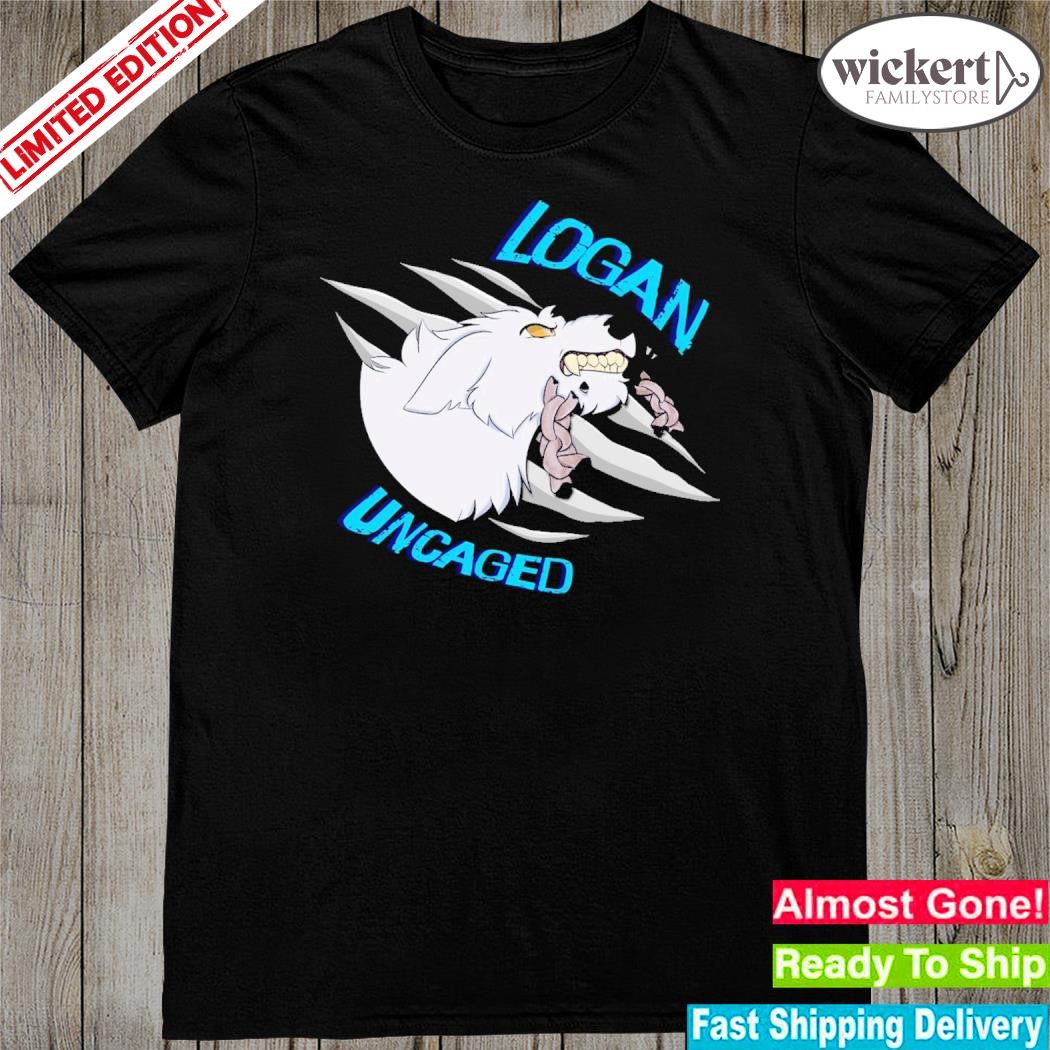 Logan Uncaged dog art shirt
