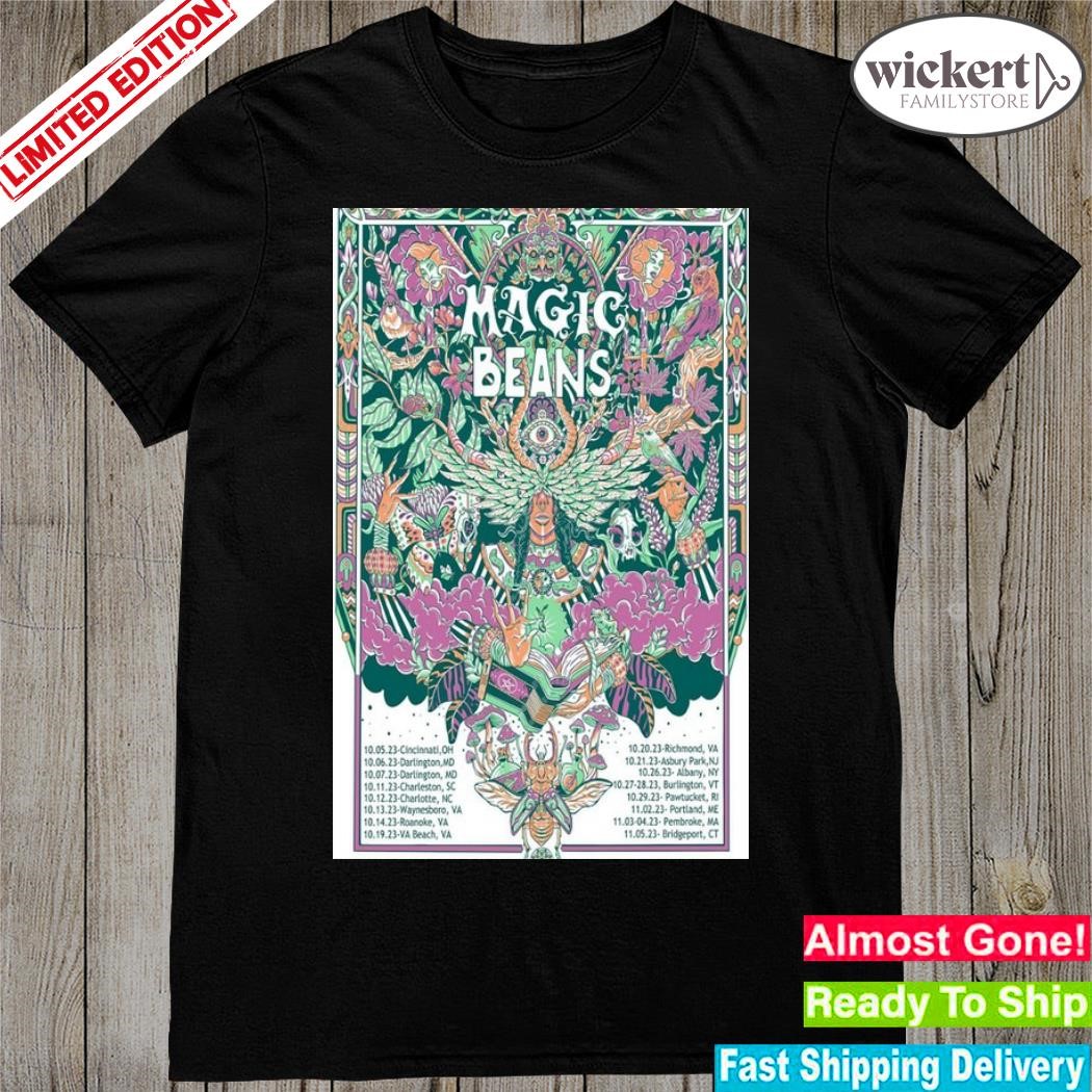 Magic Beans Band October, November 2023 Poster Shirt