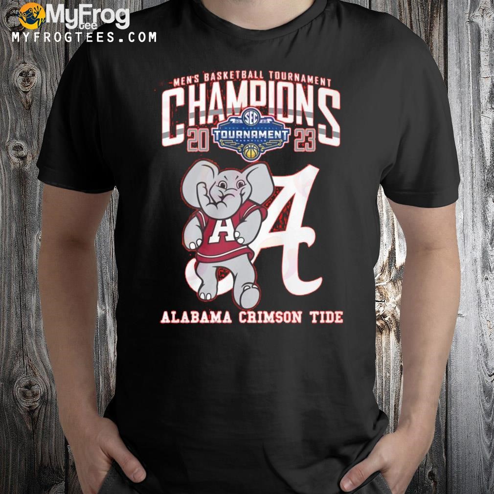 Men's basketball tournament champions 2023 Alabama crimson tide shirt