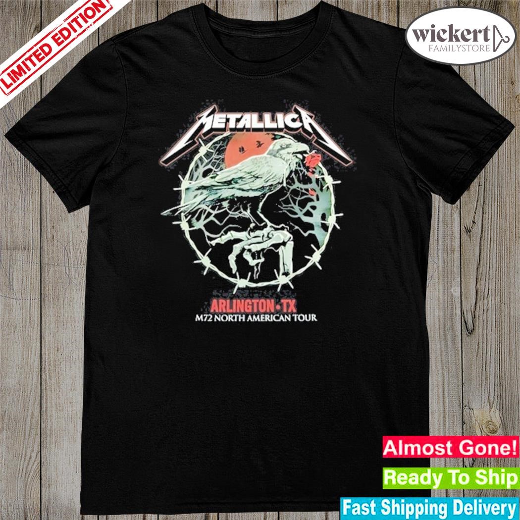 Metallica August 18, 2023 AT&T Stadium Shirt