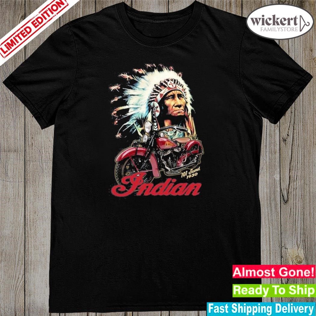 Official 1930 indian scout 101 shirt