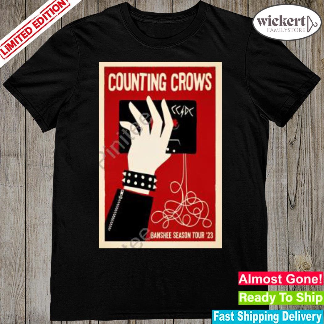 Official 2023 Counting crows banshee season tour 2023 shirt