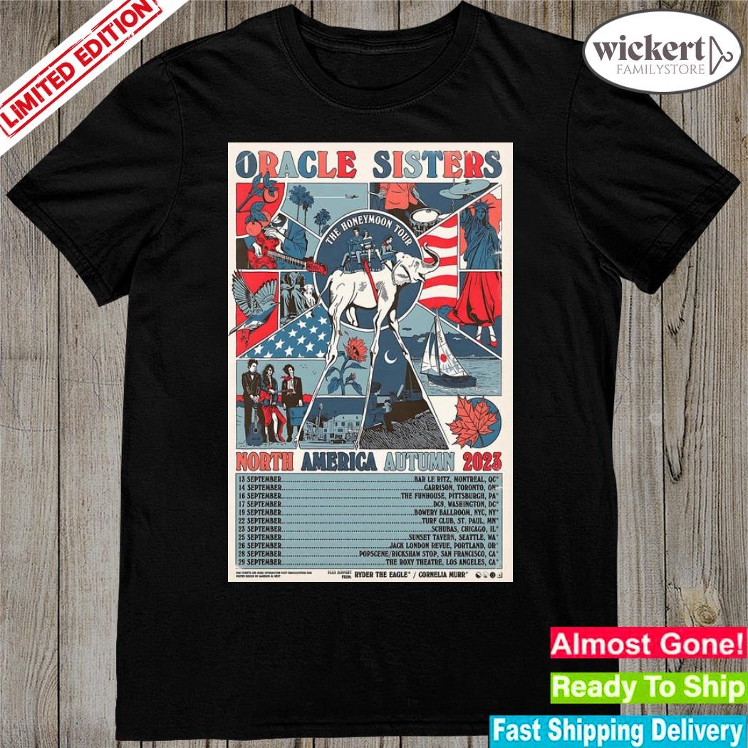 Official 2023 Oracle Sisters 2023 North America Autumn Poster shirt