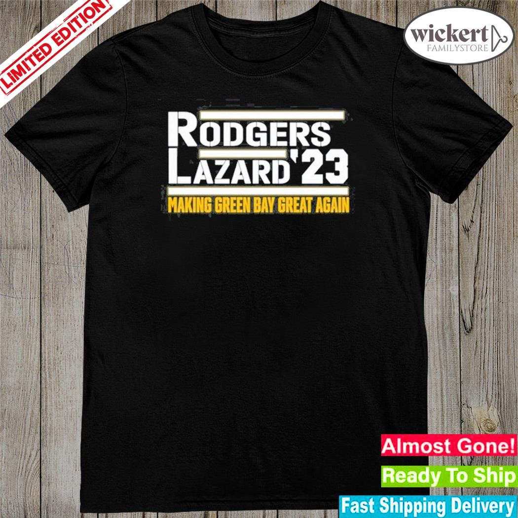 Official 2023 Rodgers lazard 23 make Green Bay Packers great again shirt