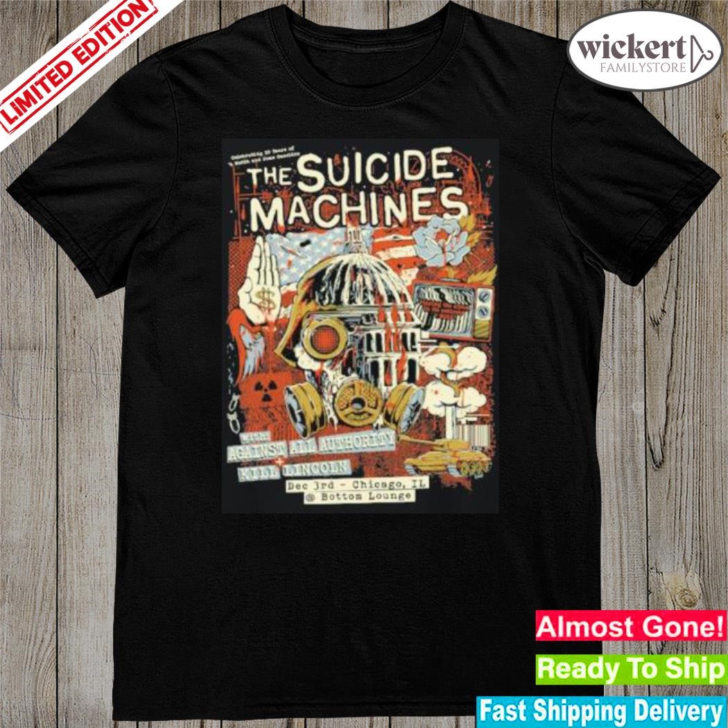 Official 2023 the suicide machines a match and some gasoline kill Lincoln shirt