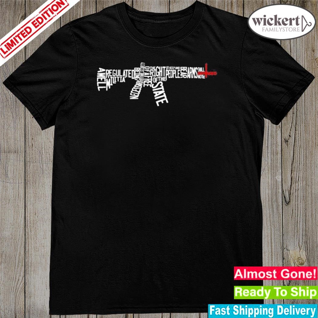 Official 2nd Amendment 2a Rifle Gun Shirt