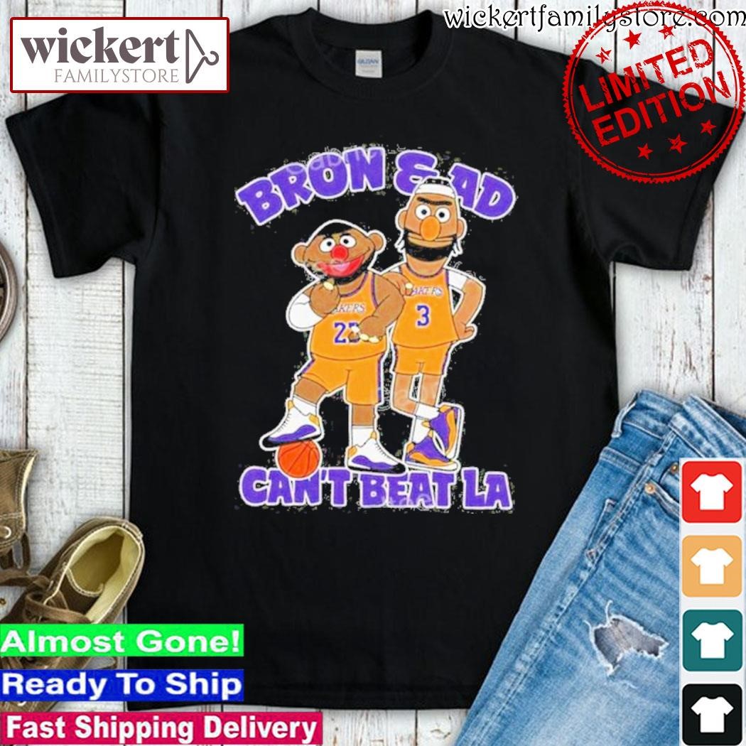 Official Cant Beat La Bert & Ernie Bron & Ad shirt