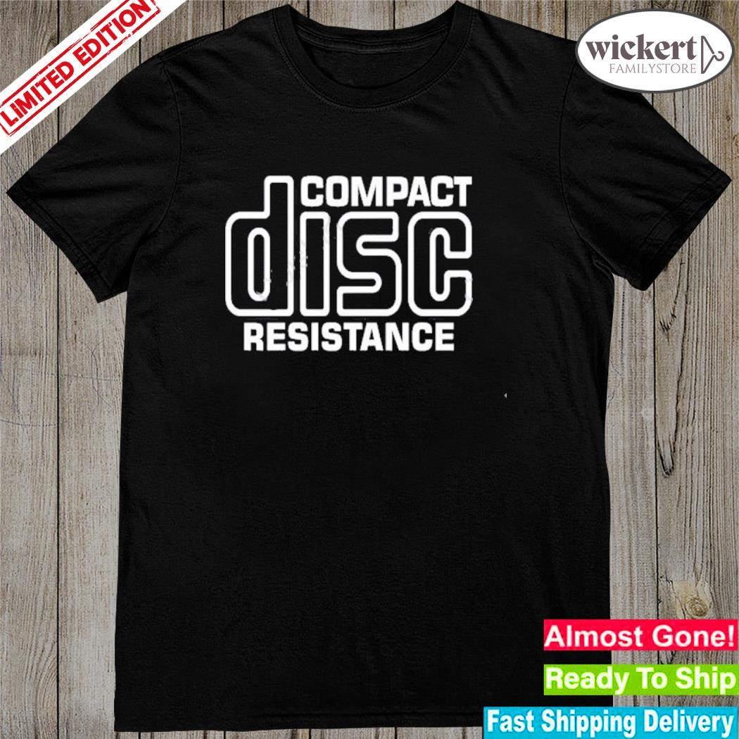 Official Cd Collectors Compact Disc Resistance Shirt
