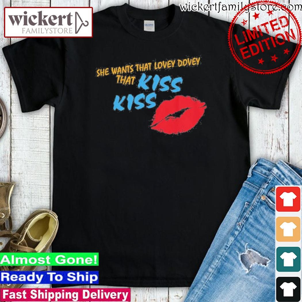 Official Chris Brown Kiss Kiss Lovey Dovey Shirt