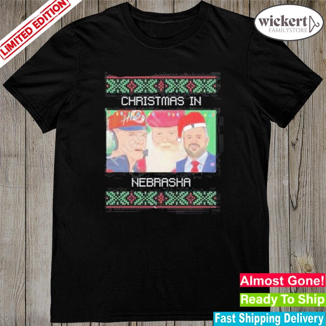 Official Christmas In Nebraska shirt