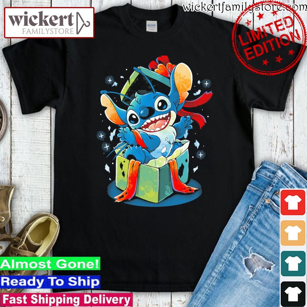 Official Christmas gift baby Stitch christmas shirt