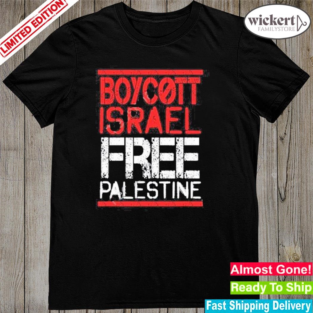Official Countryfriedzen Boycott Isreal Free Palestine shirt