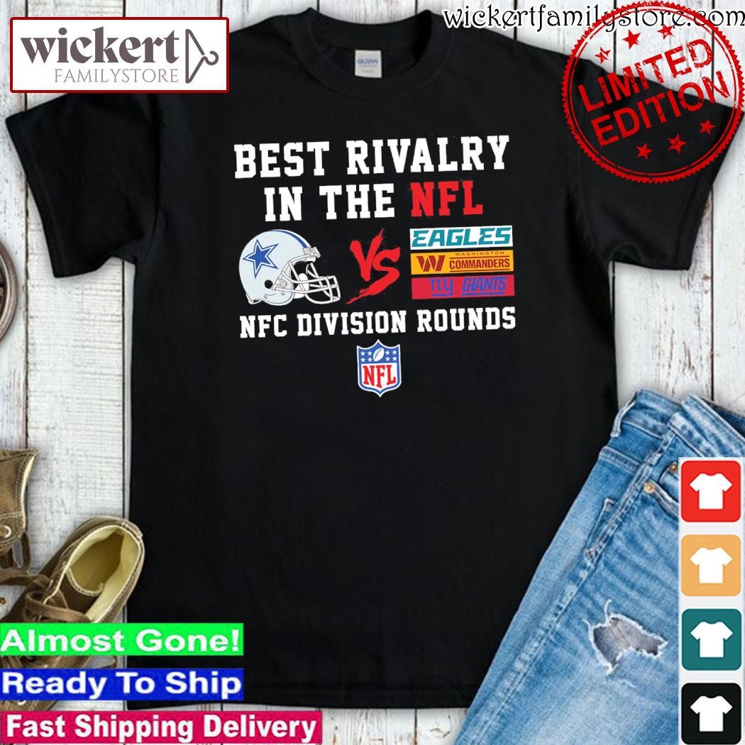 Official Dallas Cowboys 2023 Best rivalry in the nfl and nfc division rounds shirt