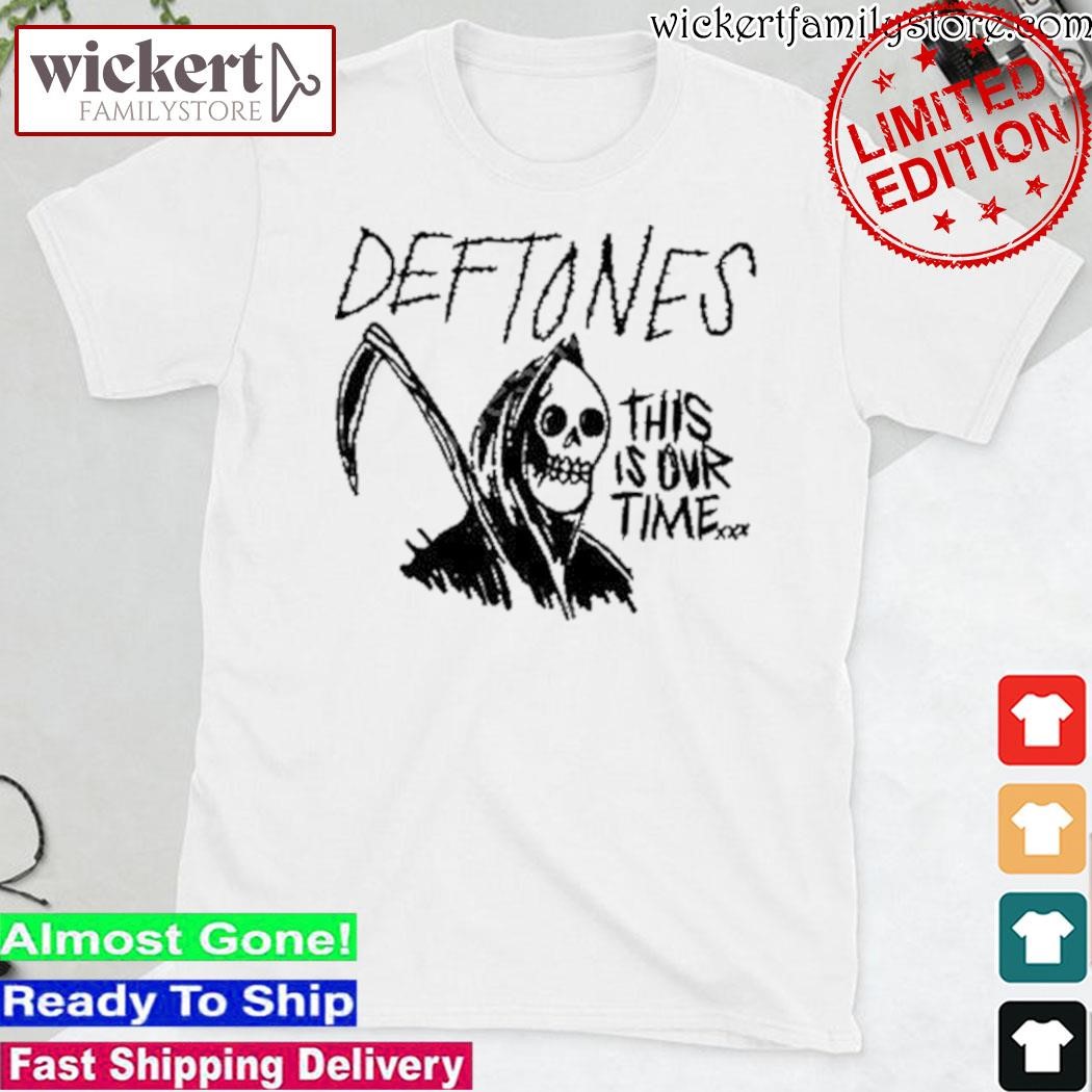Official Deftones Red Reaper Deftones This Is Our Time shirt
